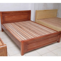 Giường gỗ Xoan đào