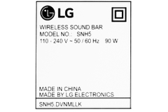 Bộ loa thanh LG SNH5 600W