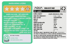 Tủ lạnh Aqua Inverter 456 lít Multi Door AQR-M525XA(FB)