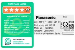 Máy giặt Panasonic 8.5 Kg NA-F85A9BRV