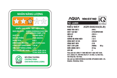 Tủ lạnh Aqua Inverter 646 lít AQR-S682XA(SLB)