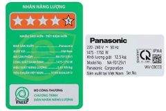 Máy giặt Panasonic Inverter 12.5 Kg NA-FD125V1BV