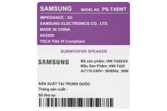 Bộ loa thanh Samsung HW-T420 150W