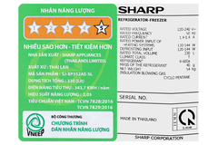 Tủ lạnh Sharp Inverter 330 lít SJ-XP352AE-SL