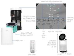 Máy lọc không khí LG PuriCare AS65GDWH0.ABAE