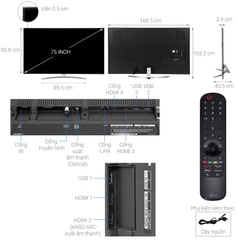 Smart Tivi QNED LG 8K 75 inch 75QNED99TPB Mới 2021