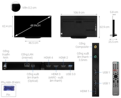 Android Tivi OLED Sony 4K 48 inch KD-48A9S Model 2020