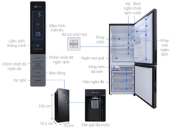 Tủ lạnh Samsung Inverter 458 lít RL4364SBABS/SV