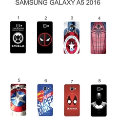Ốp lưng Samsung A5 2016 dẻo in hình Siêu Anh Hùng M2