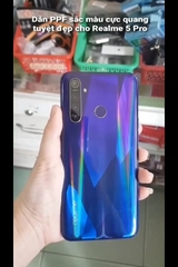 Dán PPF sắc màu cực quang tuyệt đẹp cho Realme 5 Pro