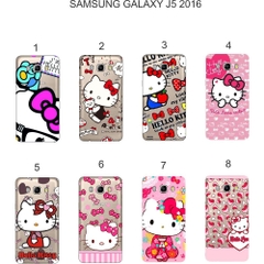 Ốp lưng Samsung Galaxy J5 2016 dẻo in hình Kitty