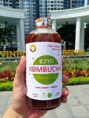 Trà EIYO KOMBUCHA DETOX TEA - Thanh lọc cơ thể, giảm cân, được lên men thủ công Truyền thống tại Núi Ba Vì.