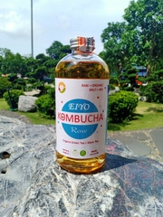 Trà EIYO KOMBUCHA  RAW - Nguyên vị tự nhiên với nguyên liêu Organic, được lên men thủ công Truyền thống tại Núi Ba Vì.