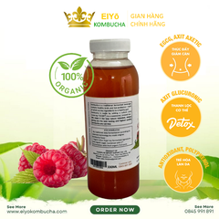 LOCK 4 CHAI KOMBUCHA MÂM XÔI  – Fresh & Cool (Trà Kombucha Mâm Xôi - Giảm Cân - Làm Đẹp)