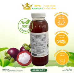 LOCK4 CHAI KOMBUCHA MĂNG CỤT  – Fresh & Cool (Trà Kombucha Măng Cụt - Giảm Cân - Làm Đẹp)