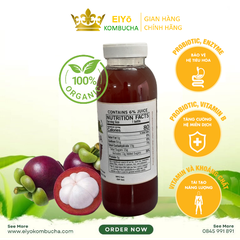 LOCK4 CHAI KOMBUCHA MĂNG CỤT  – Fresh & Cool (Trà Kombucha Măng Cụt - Giảm Cân - Làm Đẹp)