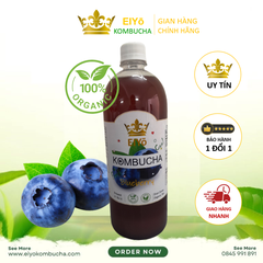 KOMBUCHA VIỆT QUẤT 1 Lít  – Fresh & Cool (Trà Kombucha Việt Quất - Giảm Cân - Làm Đẹp)