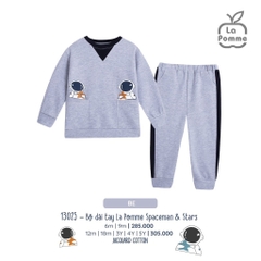 LP Z49 - Bộ dài tay La Pomme Spaceman & Stars - Be SS - 6-9M - SS25.NP
