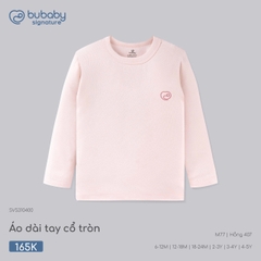 BU - Áo dài tay cổ tròn - SVS310400 - Hồng 407 - 6-12M - SS26.T7B