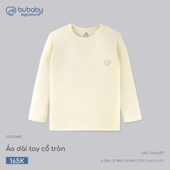 BU - Áo dài tay cổ tròn - SVS310400 - Vàng 407 - 18-24M - SS26.T7B