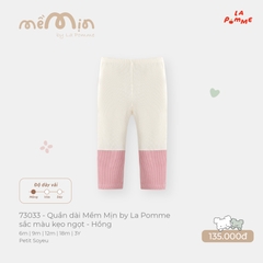 LP - Quần dài Mềm Mịn by La Pomme sắc màu kẹo ngọt - Hồng - 2-3Y -SS26.T9A