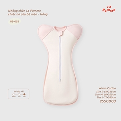 LP - Nhộng chũn La Pomme chiếc nơ của bé mèo - Hồng - S - SS26.T9B