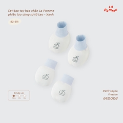 LP - Set bao tay bao chân La Pomme phiêu lưu cùng sư tử Leo - Xanh - FS - SS26.T9B