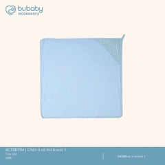 BU - Chăn ủ có mũ Iconic 1 - Blue in Iconic 1 - SS25.T1A