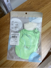 NOUS - Set BTBC màu xanh phối trắng - Newborn - SS26.T5C