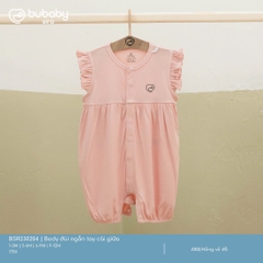 BU - Body đùi ngắn tay cài giữa - Hồng vỏ đỗ - SS25.T1A