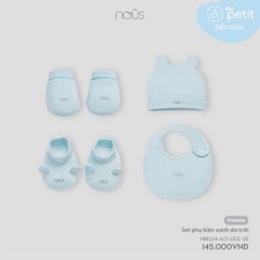 NOUS - Set phụ kiện xanh da trời - SS24.T8A