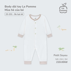 LP T20 - Body dài tay La Pomme Mùa hè của bé - Be - Newborn - SS25.T4A