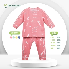 UR - Bộ cài vai nỉ họa tiết UR3901 - Hồng - 9M - Hồng