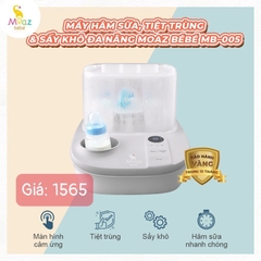 Moaz - Máy tiệt trùng, hâm sữa, sấy khô bằng điện MoazBeBe MB005