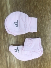 BU - Bộ bao chân, bao tay Bambus - Hồng - Free size - SS24.T8A