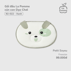 LP - Gối đầu La Pomme cún con Dạo Chơi - Xanh - SS25.T3A