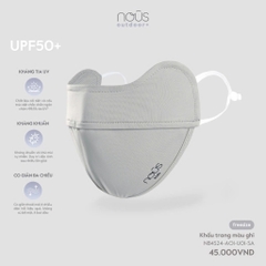 NOUS - Khẩu trang màu ghi - SS24.T8A