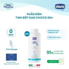 Phấn rôm tinh bột gạo Chicco + 150g