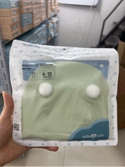 BU - Mũ Buộc dây Quả bông Bonnet Muda - Xanh matcha - SS25.T4A
