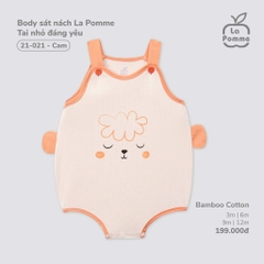 LP S10 - Body sát nách La Pomme Tai nhỏ đáng yêu - Cam - 3-6M - SS25.T4B