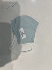 BU -  Khẩu trang  Bambus   - Trắng - xanh bạc hà