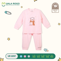 UR - Bộ giữ nhiệt petit gấu 2207 - Hồng - 9M - Hồng