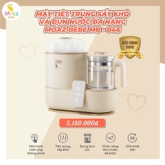 Moaz - Máy tiệt trùng sấy khô và đun nước đa năng MoazBeBe MB046