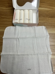 NOUS S30 - Set 5 khăn sữa màu be vàng