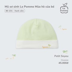 LP - Mũ sơ sinh La Pomme Mùa hè của bé - Xanh - FS - SS25.T4A