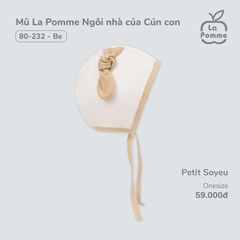 LP - Mũ La Pomme Ngôi nhà của Cún con - Be - FS - SS25.T3B