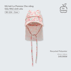 LP - Mũ bơi La Pomme Che nắng Gấu Nhỏ xinh yêu - Cam - 42cm - SS25.T4A