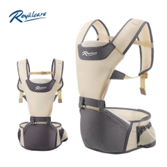 Địu ngồi trẻ em có Hipscat siêu thoáng khí Royal Care RC1220-YD-906-Grey Ghi có đệm