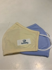 BU - Khẩu trang Bambus - ABB030000 - Blue + kem - FS - SS25.BP