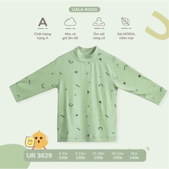 UR - Áo giữ nhiệt modal họa tiết 3629 - Xanh - 9M - Xanh